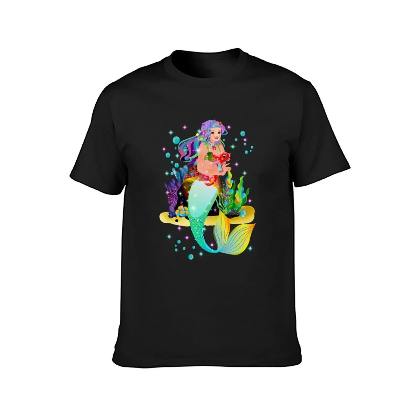 Meredith the Mermaid? T-Shirt summer clothes sweat heavyweight t shirts for men