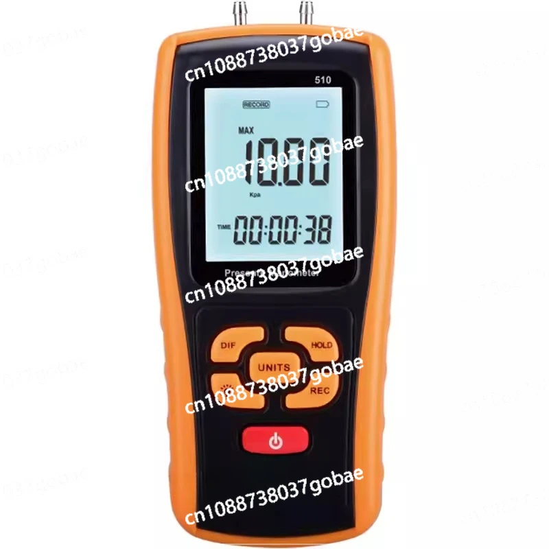 GM510 Digital Pressure Gauge Handheld Micro Pressure Gauge