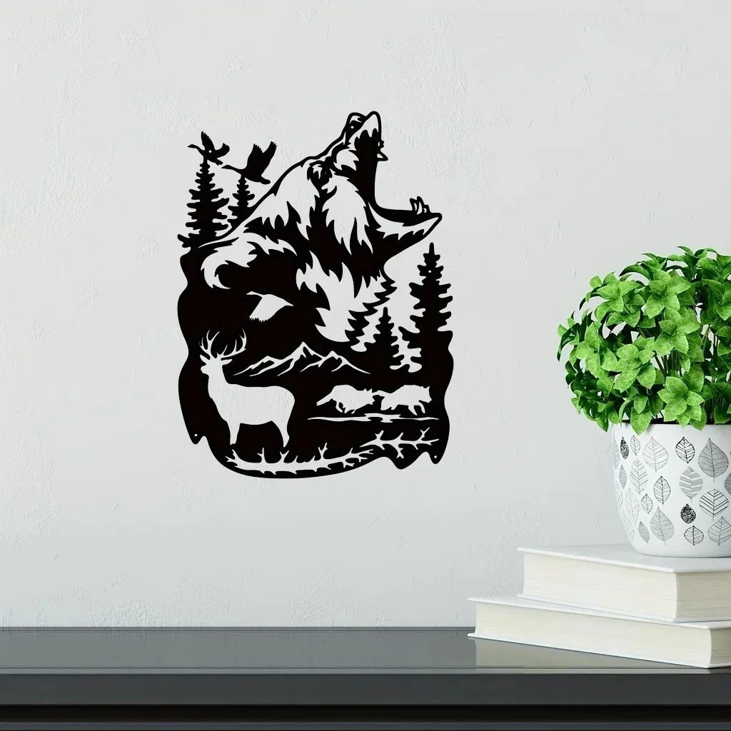 Bear And Deer Metal…