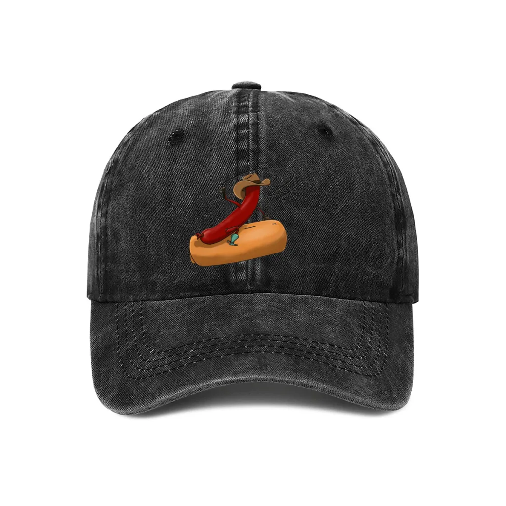 

Hot Sale Unisex Fashion Cap Classic Cowboy Hotdog Baseball Caps For Men & Women High Quality Golf Sports Hat