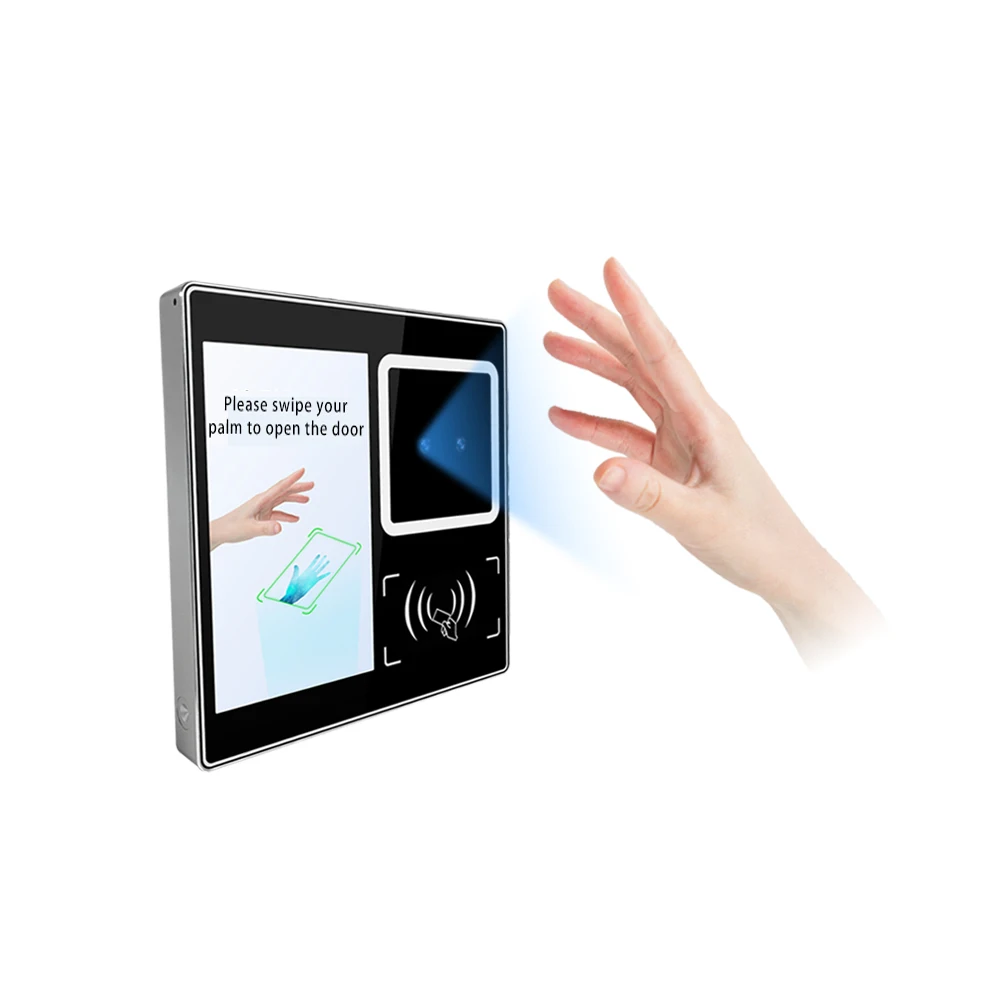 Palm Vein Recognition Device Contactless Biometric Access Control Attendance Scanner OEM SDK Face Recognition Android 11 32GB