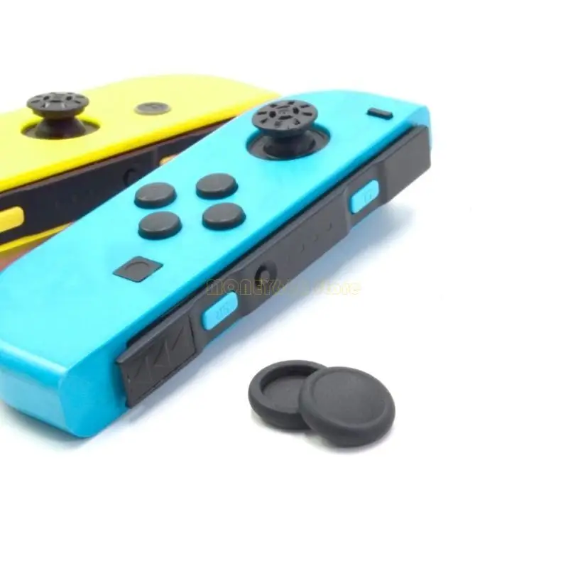 F62C Caps joystick Peças reparo adequadas para controladores tampas punho thumbstick proteger os análogos bastões