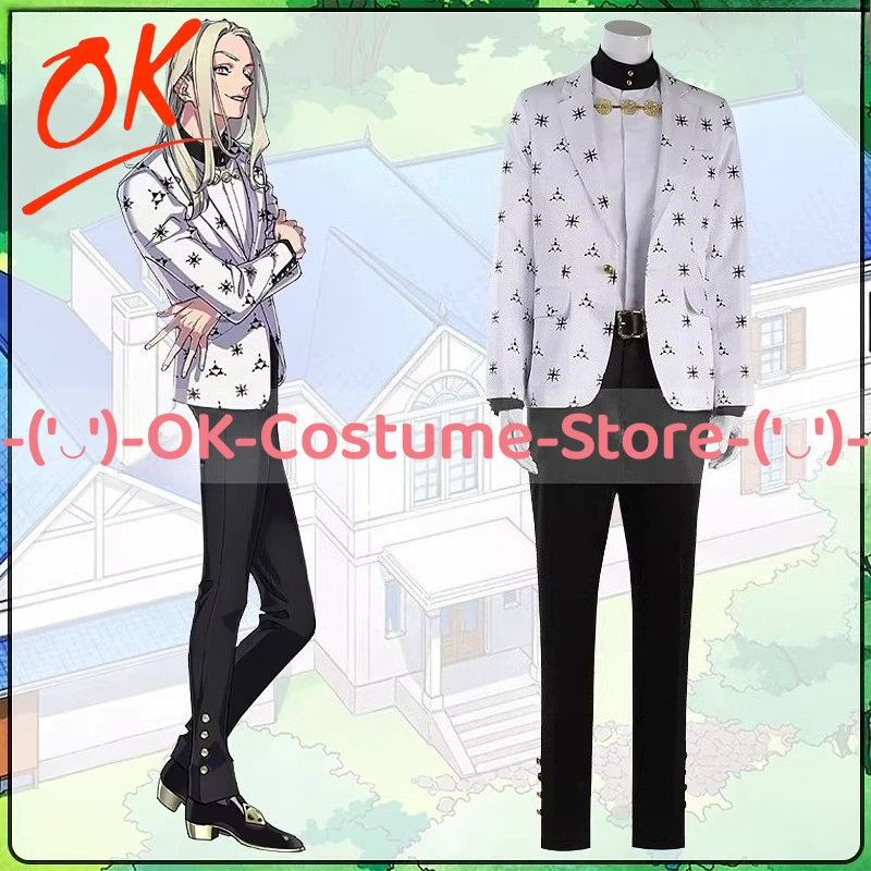 

[Customized Size] Charisma House The Pioneer of Self-Love Terra Cosplay Costume Narcissism Outfit Halloween Party Uniform Suit