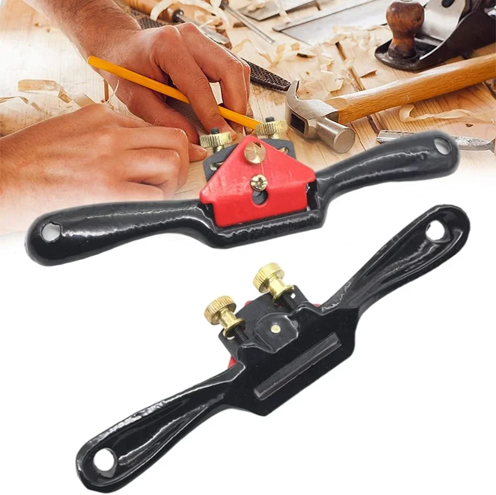 Wood Planer Woodworking Hand Planing Tools Mini Sharp Adjustable High Speed Steel Blade 9/10 Inch Carpenter Tools