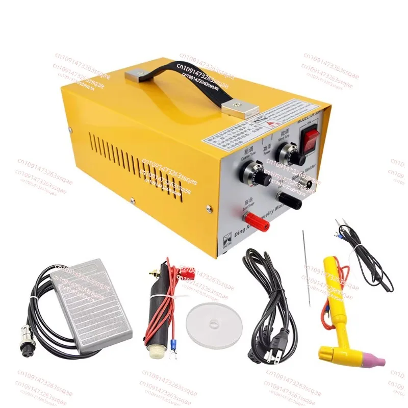 Small high-power jewelry necklace ring gold silver copper spot welding machine handheld laser pulse touch welding machine