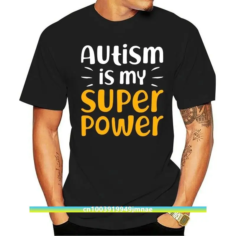 

Kids Autism Is My Superpower T-Shirt - Puzzle Awareness Autistic Hero Gift Top Outfit Tee Shirt