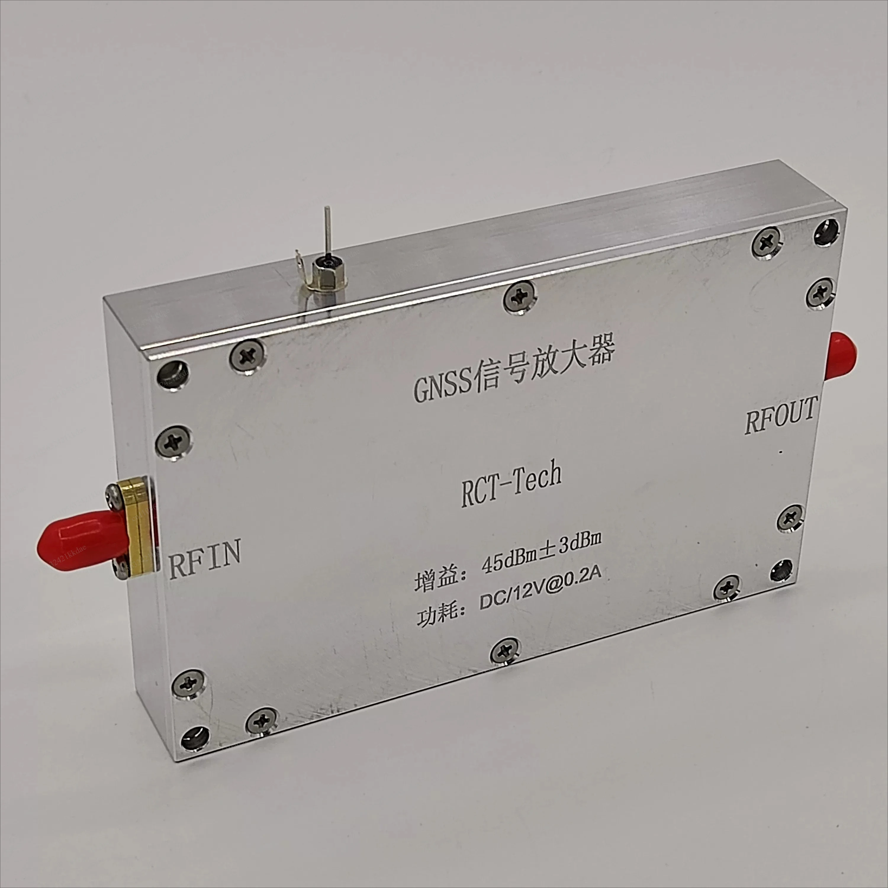 GNSS signal amplifier, gain 45dbm navigation satellite signal repeater, navigation full band coverage