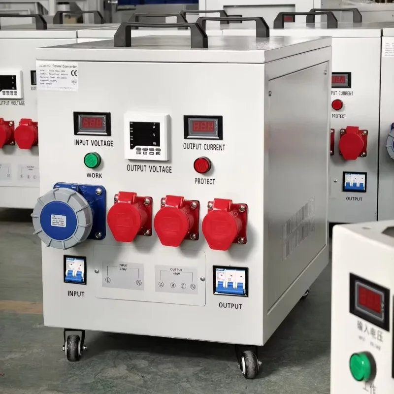 Household Industry Single-phase To Three-phase Voltage Power Converter 380V Three Phase Output Variable Frequency Inverter 5.5KW