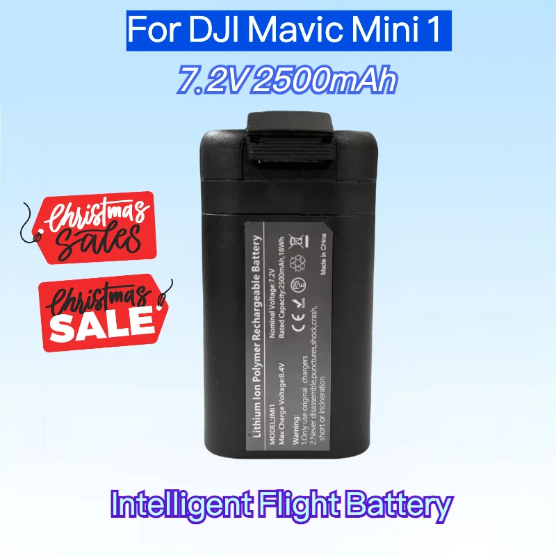 

NEW 7.2V 2500mAh Drone Intelligent Flight Battery For DJI Mavic Mini 1 2500mah Battery Drone Accessory Flight Time 30 Minutes