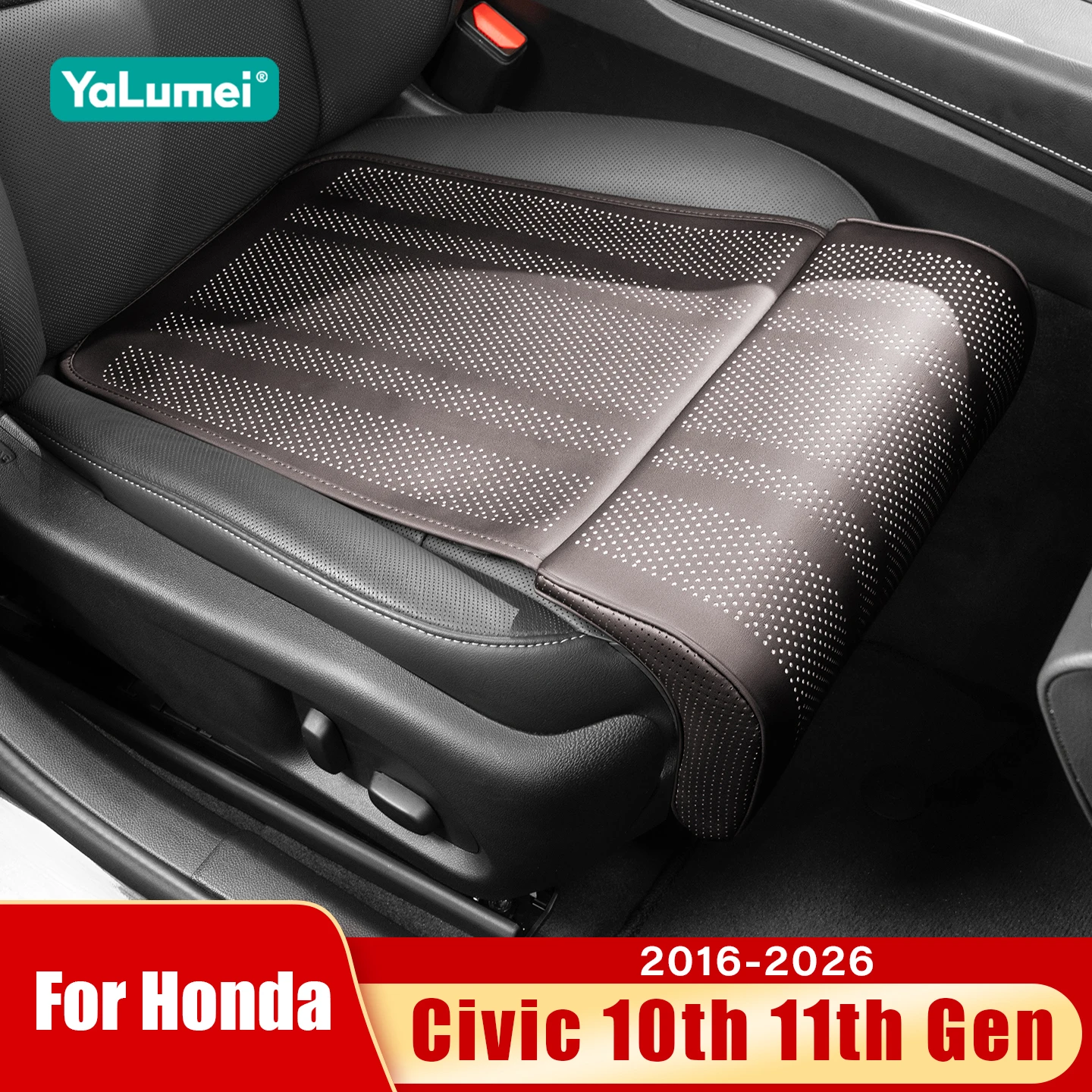 Für Honda Civic 10. und 11. Generation 2016-2026 Civic X FC Auto-Sitzpolster Beinstützkissen