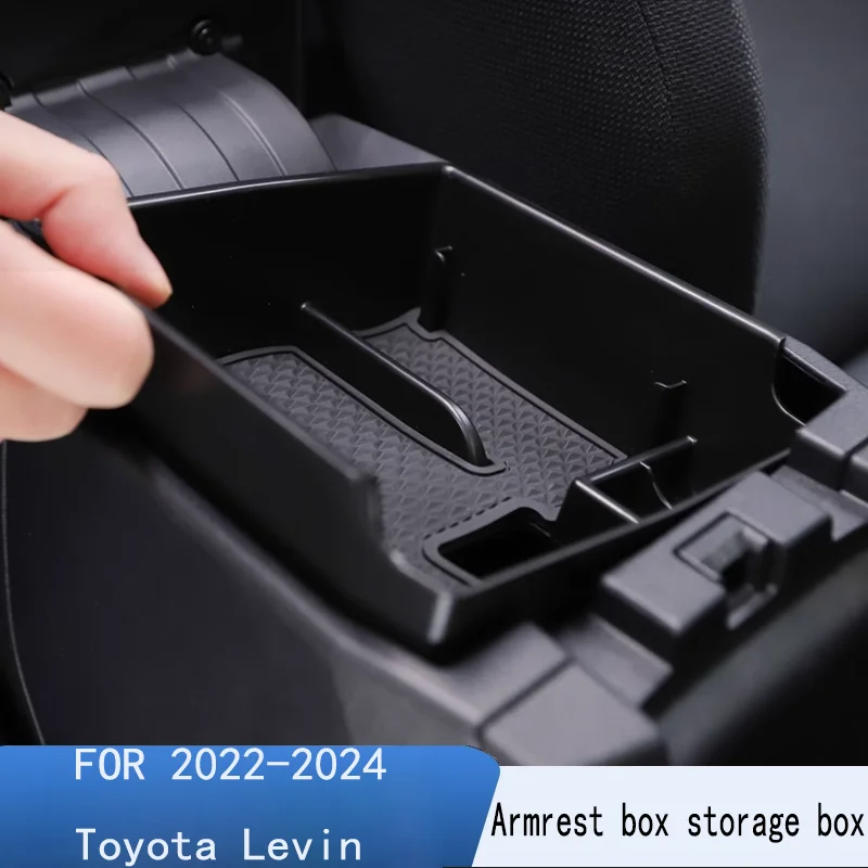 

For Toyota Levin 2022 2023 2024 Hybrid ABS Car Armrest Box Center Console Storage Glove Box Organizer
