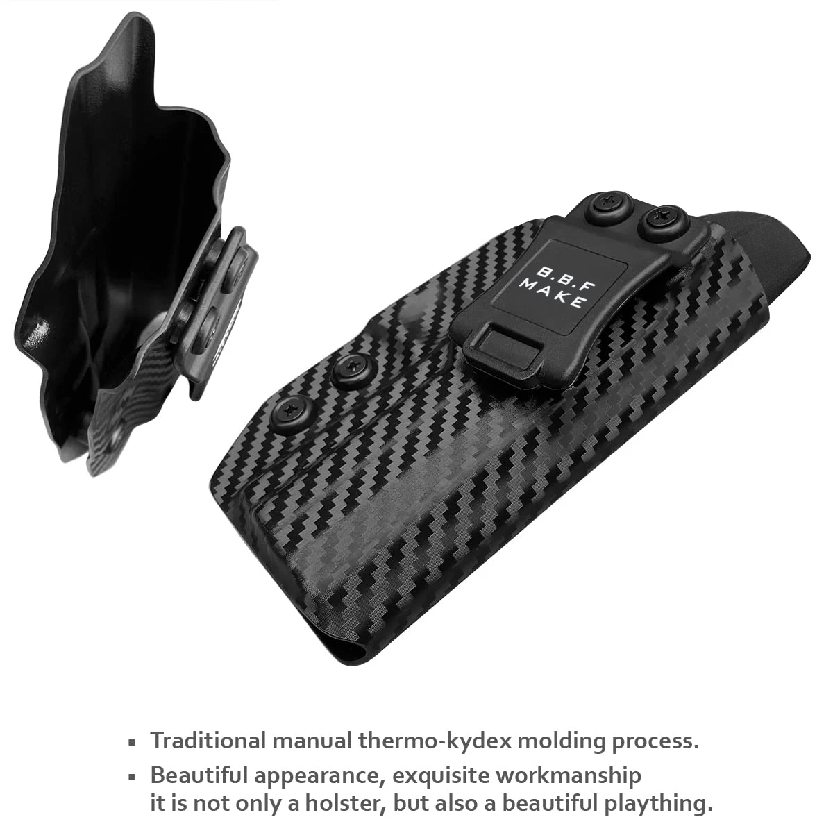 Sig P320 Holster IWB Carbon Fiber Kydex for Sig Sauer P320 Carry/Compact Medium Case - Inside Waistband Carry ,Right handed