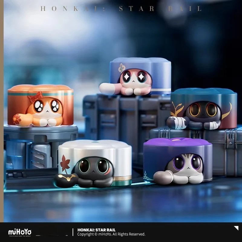 Nuova vendita Mihoyo autentico Honkai Star Rail Blind Box Mini serie carino collezione desktop giocattolo borsa cieca Anime scatola di Natale regalo