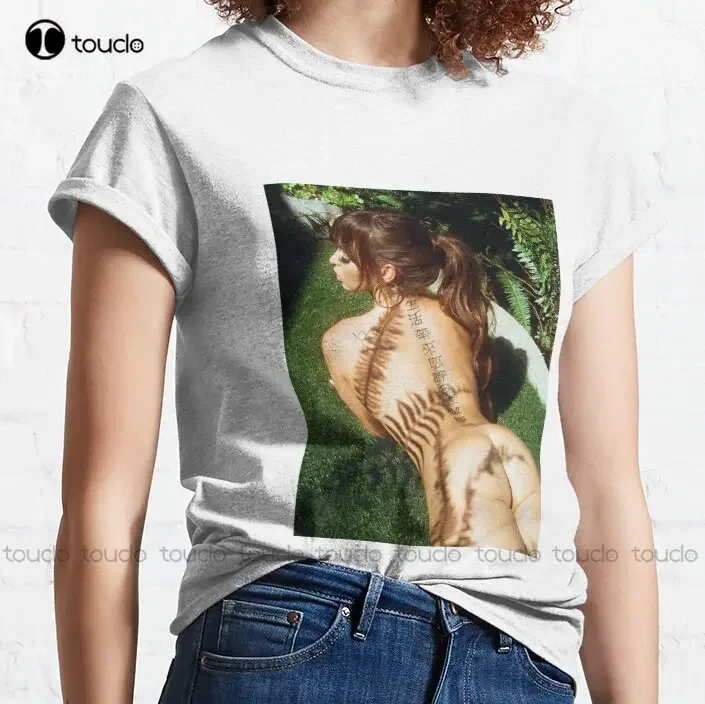 Riley Reid Ass Tattoo Poster Classic T-Shirt Shirts For Men Short Sleeve Fashion Design Casual Tee Shirts Tops Hipster Clothes