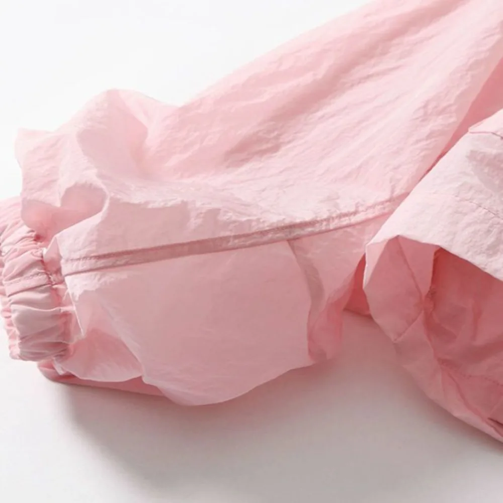 

Сплошной цвет, тонкая солнцезащитная одежда, защита от УФ-лучей, летняя куртка с длинными рукавами, быстросохнущее свободное женское пальто, летнее