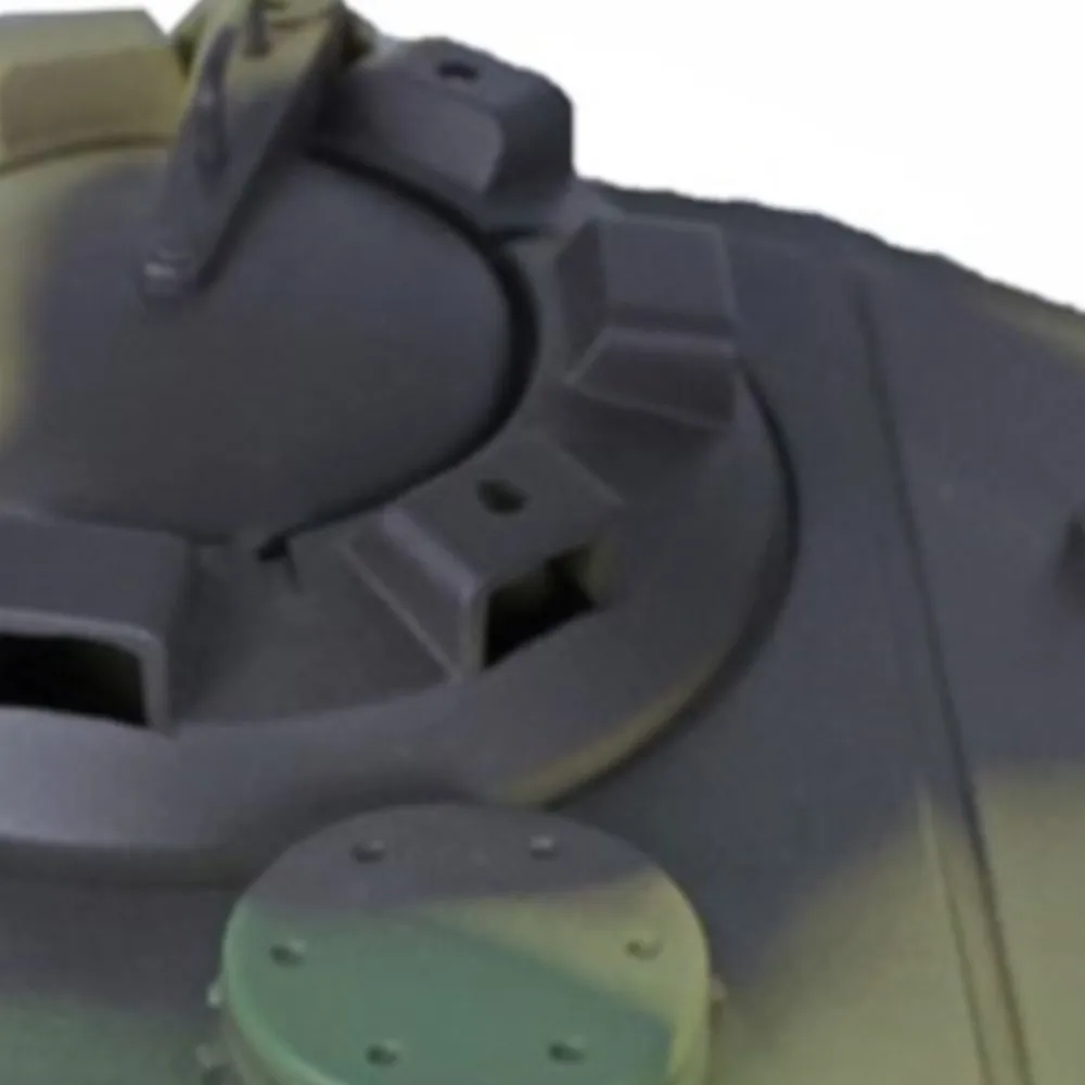 Henglong – réservoir RC personnalisé King Tiger 1/16, roues métalliques 3888A, recul de baril pour modèle militaire télécommandé, 7.0