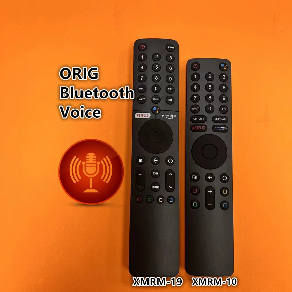 New For Xiaomi XMRM-19 Bluetooth Voice Remote Control for MI TV P1 L32M6-6AEU L43M6-6AEU L55M6-6AEU L75M6-ESG XMRM-10