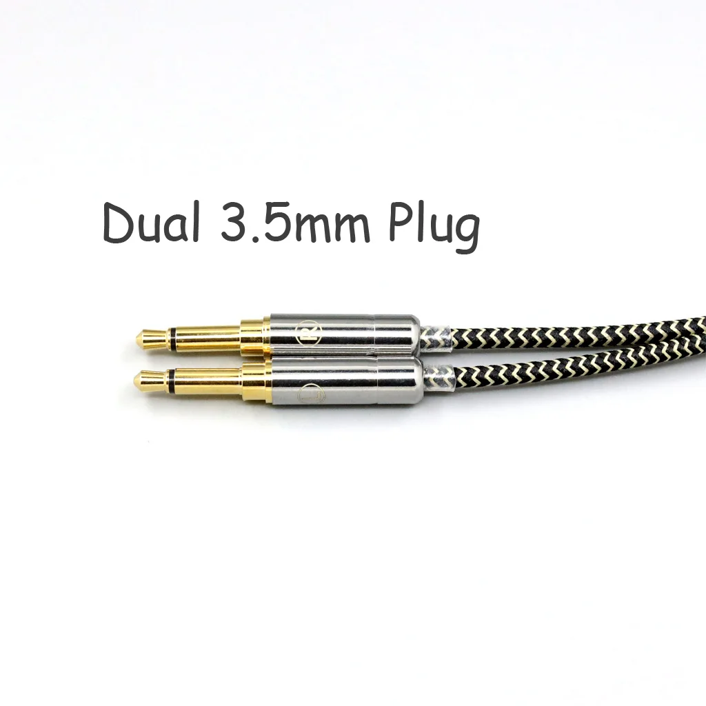 Litz ofc-編組ヘッドセットシールド,2コア,2.8mm,hifiman sundara unanda he1000se v2 he6se he400se arya xs ln008063,