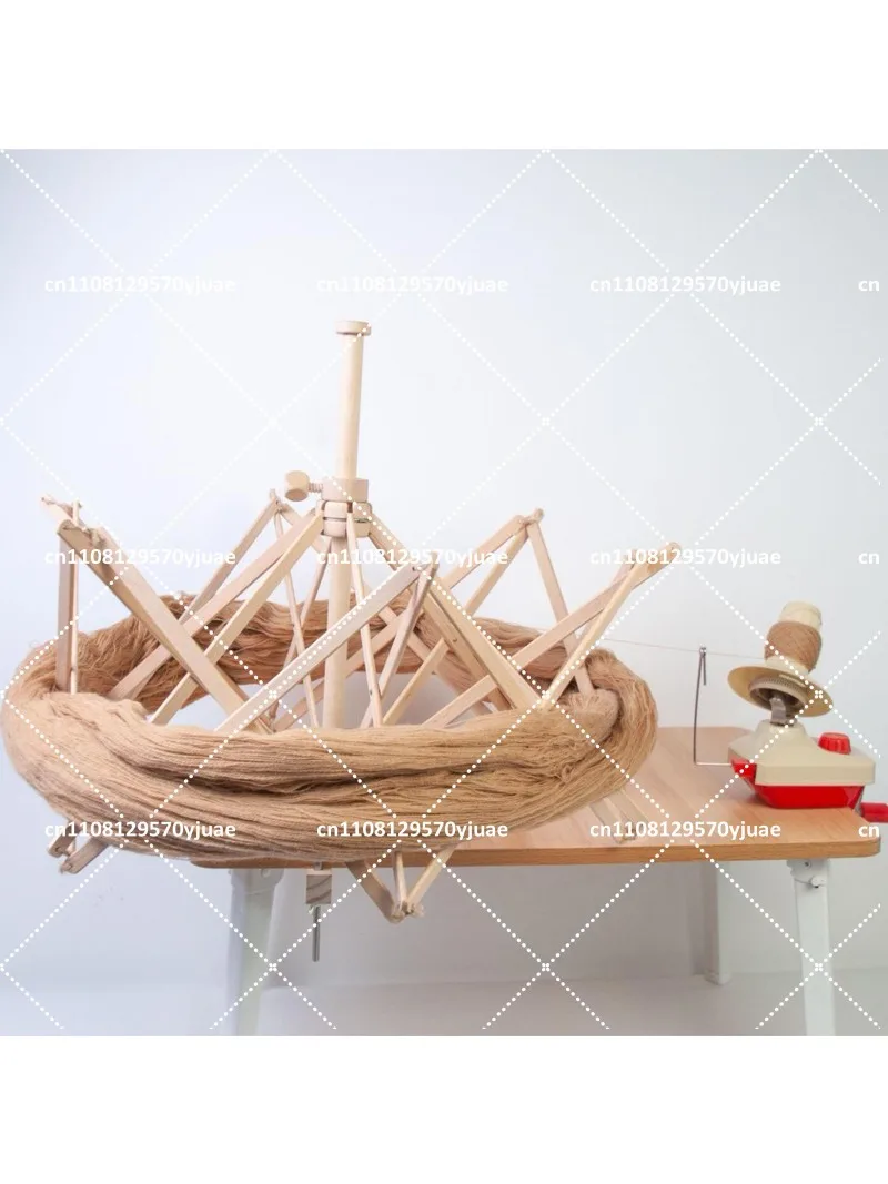 Wooden Yarn Swift Skein Winder Crochet Knitting Yarn Holder for Winding DIY Accessories for Knitting Lovers