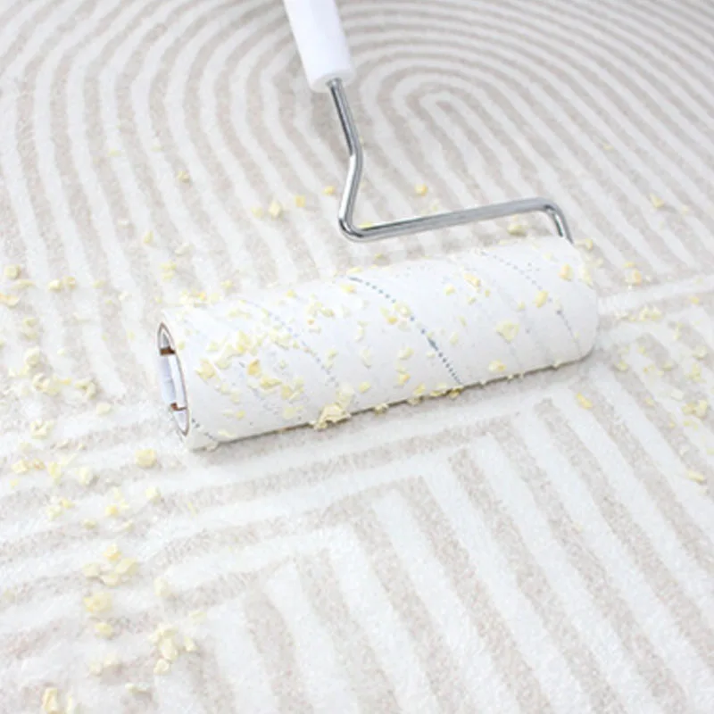 Pet Hair Clothes Carpet Tousle Remover Replaceable  Tearable Roll Paper Sticky Roller Dust Wiper  Home Cleaning Brush Accessorie