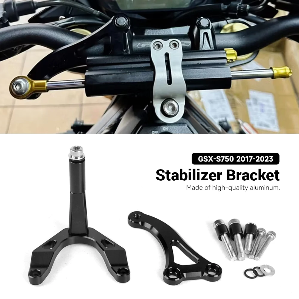 

Новый комплект кронштейнов стабилизации рулевого управления мотоцикла для Suzuki GSX S750 GSX-S750 GSXS750 2017 2018 2019 2020 2021 2022 2023