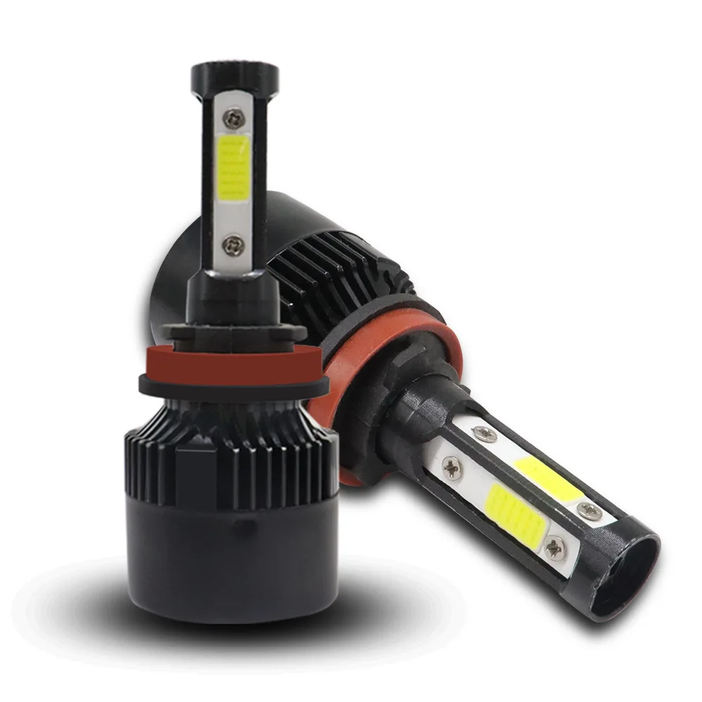 

X7 LED Headlight Bulb H4 Hi/Lo Beam 9005 9006 S2 4-Side Emitting Super Bright Integrated Car Front Light Retrofit Lamp