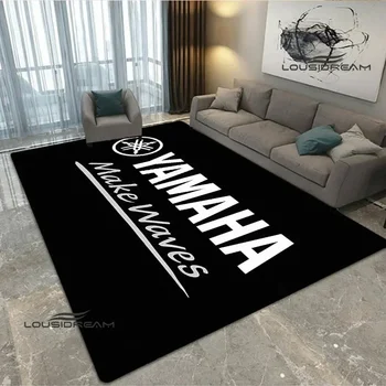 3D 레트로 오토바이 Y-YAMAHAS 프린트 카펫, 미끄럼 방지 카펫, 침실 장식, 야외 깔개, 요가 매트, 침실 장식, 생일 선물  Best5