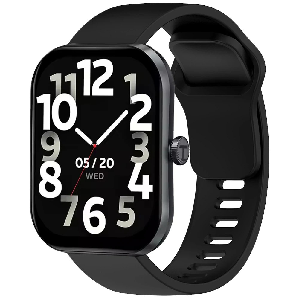 Watch Strap For Haylou watch R8 S8 S6/Watch 2 Pro (LS02 Pro)/Watch 4 4S/Solar 5/Ultra Silicone Wristband 20mm 22mm Band Bracelet