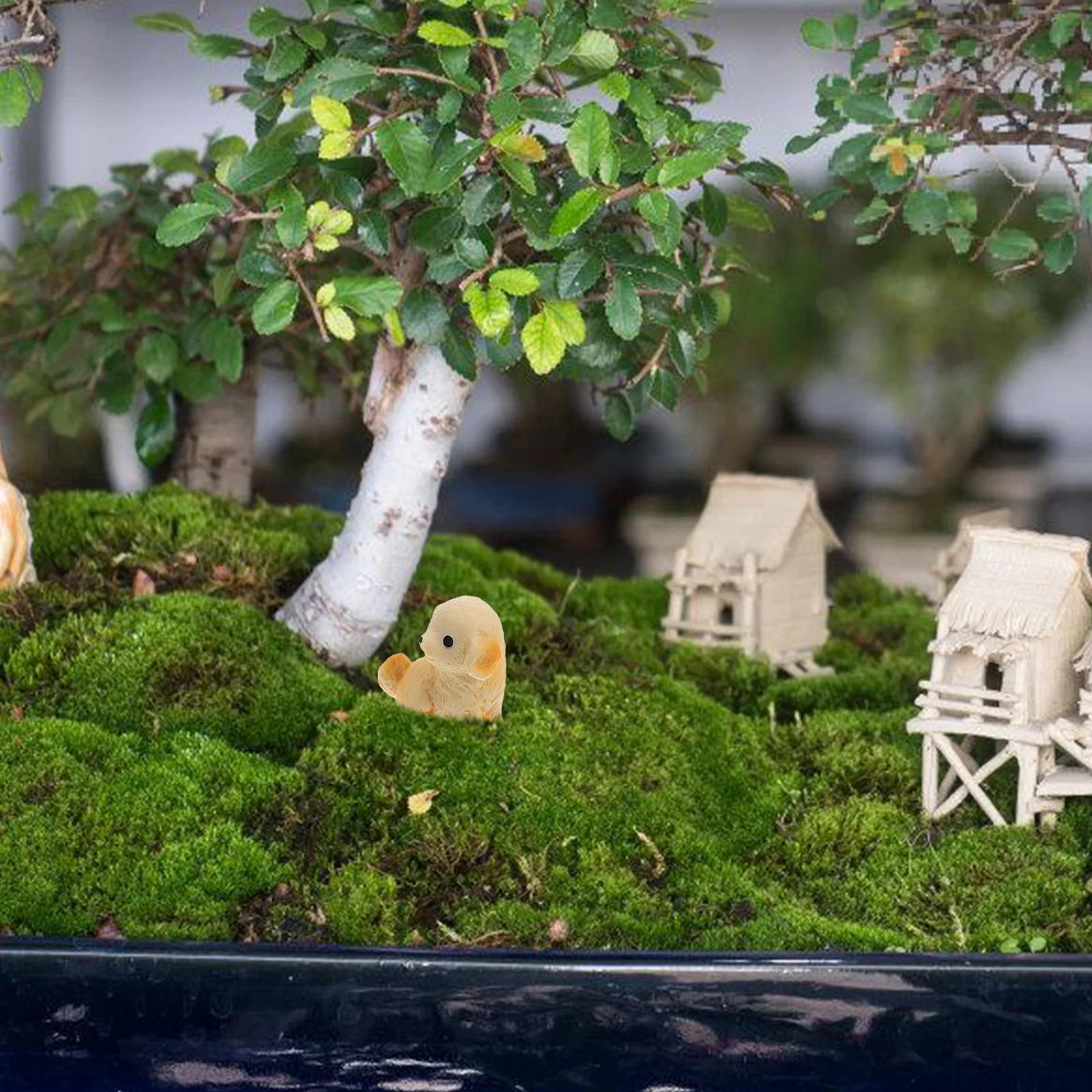 

12Pcs Miniature Puppy Dog Figures Multicolor Resin Garden Landscape Decor Cute Small Puppy Statues Outdoor Fairy Garden
