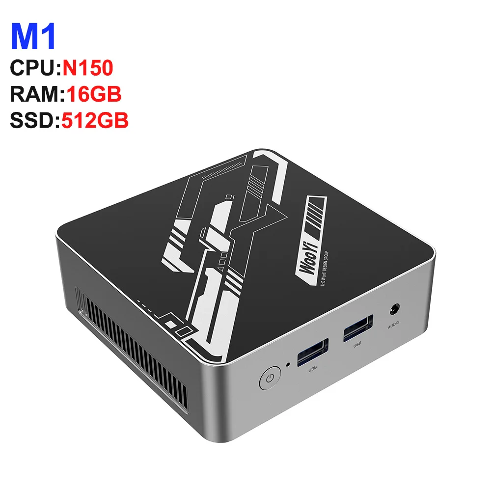 M1ミニPC Intel Twin Lake N150 8GB/16GB 512GB/1TB Windows 11 Pro