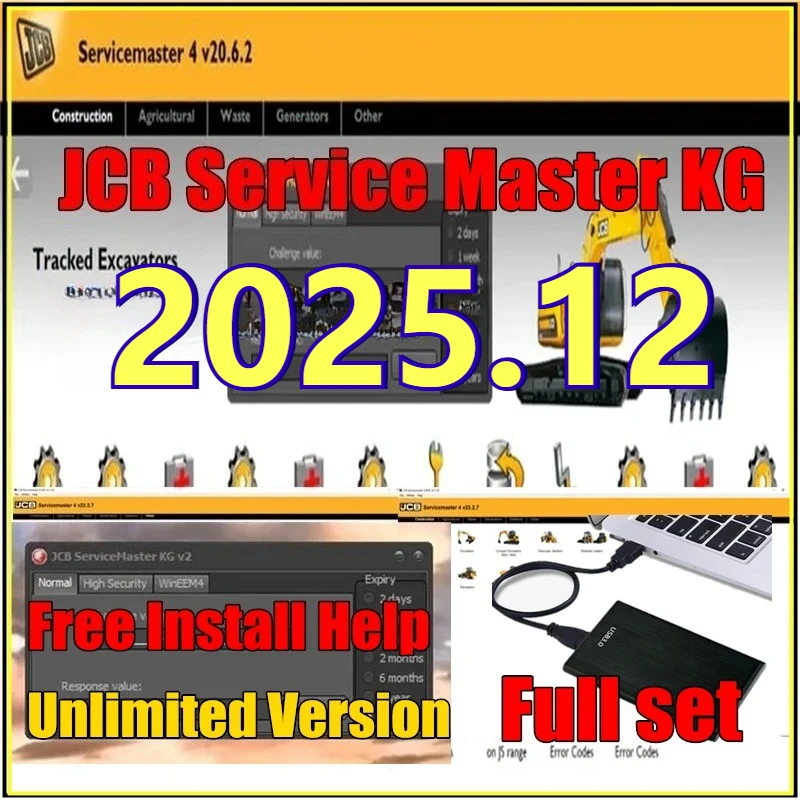 

Newest JCB ServiceMaster 4 (V25.12) [12/2025] Diagnostic Software+JCB keygen Full Unlocked+Video Guide+Remote Install Help