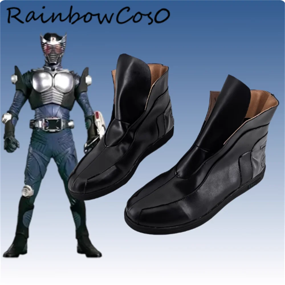 

Masked Rider Ryuga Cosplay Shoes Boots Game Anime Party Halloween RainbowCos0 W5091