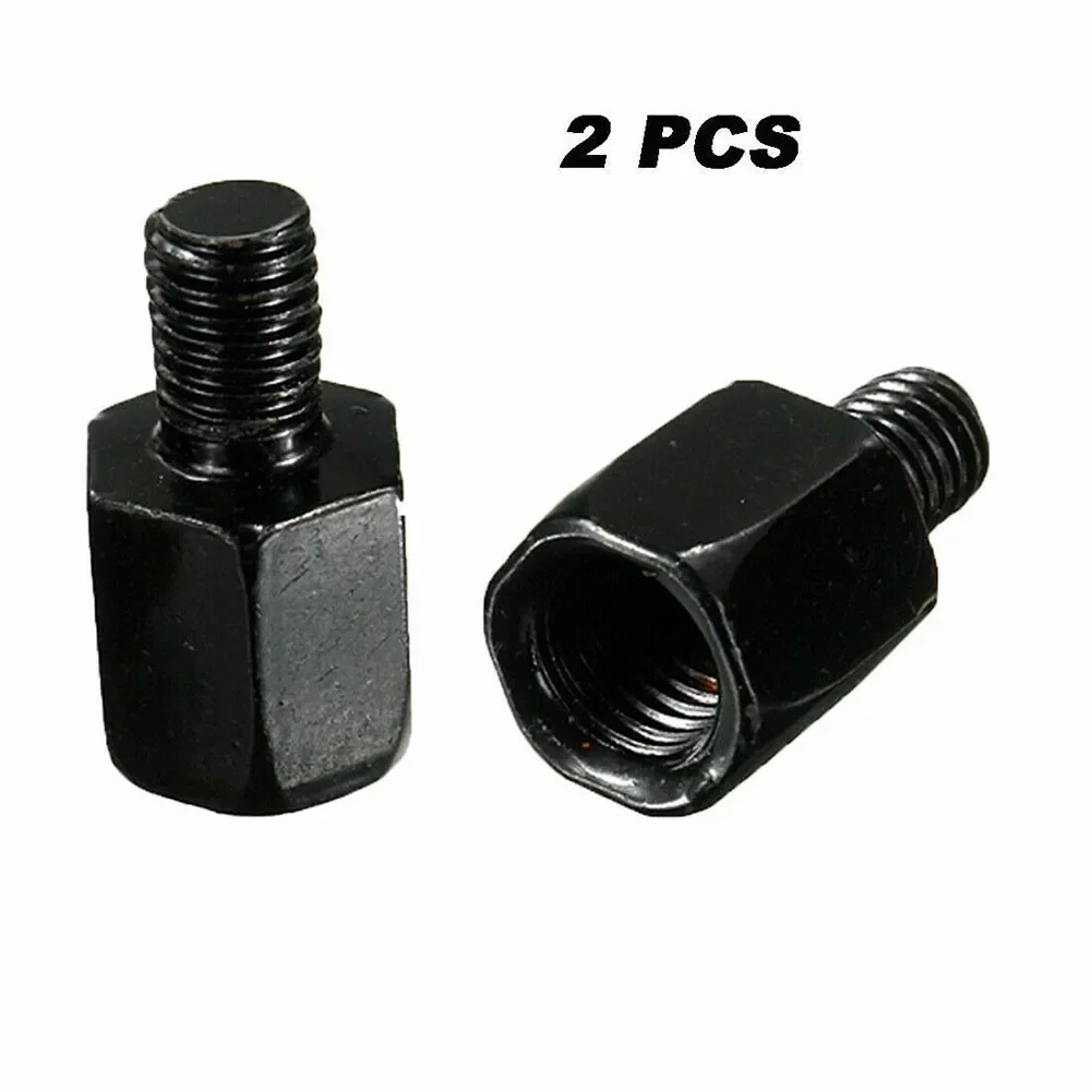 Aluminium Motorcycle Mirror Adaptor 10mm Female To 8mm Male M10 Thread For Motorcycle Wing Mirror Compatibility