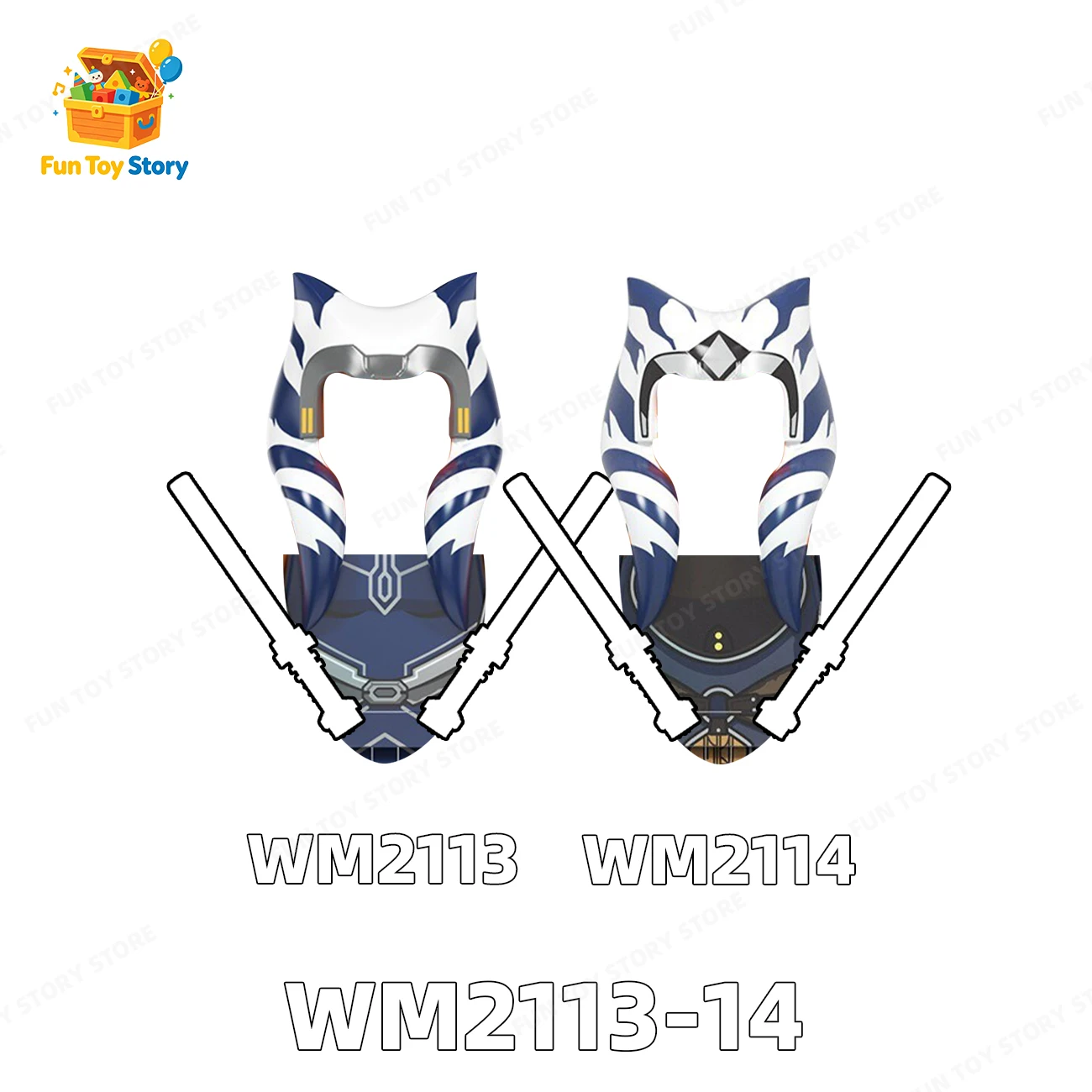 Image of WM2113-14 Zusammengebautes Bausteine-Spielzeug, Sammlerstück für TV-Enthusiasten, kompatibel mit Drittanbietern, Geschenk für Menschen