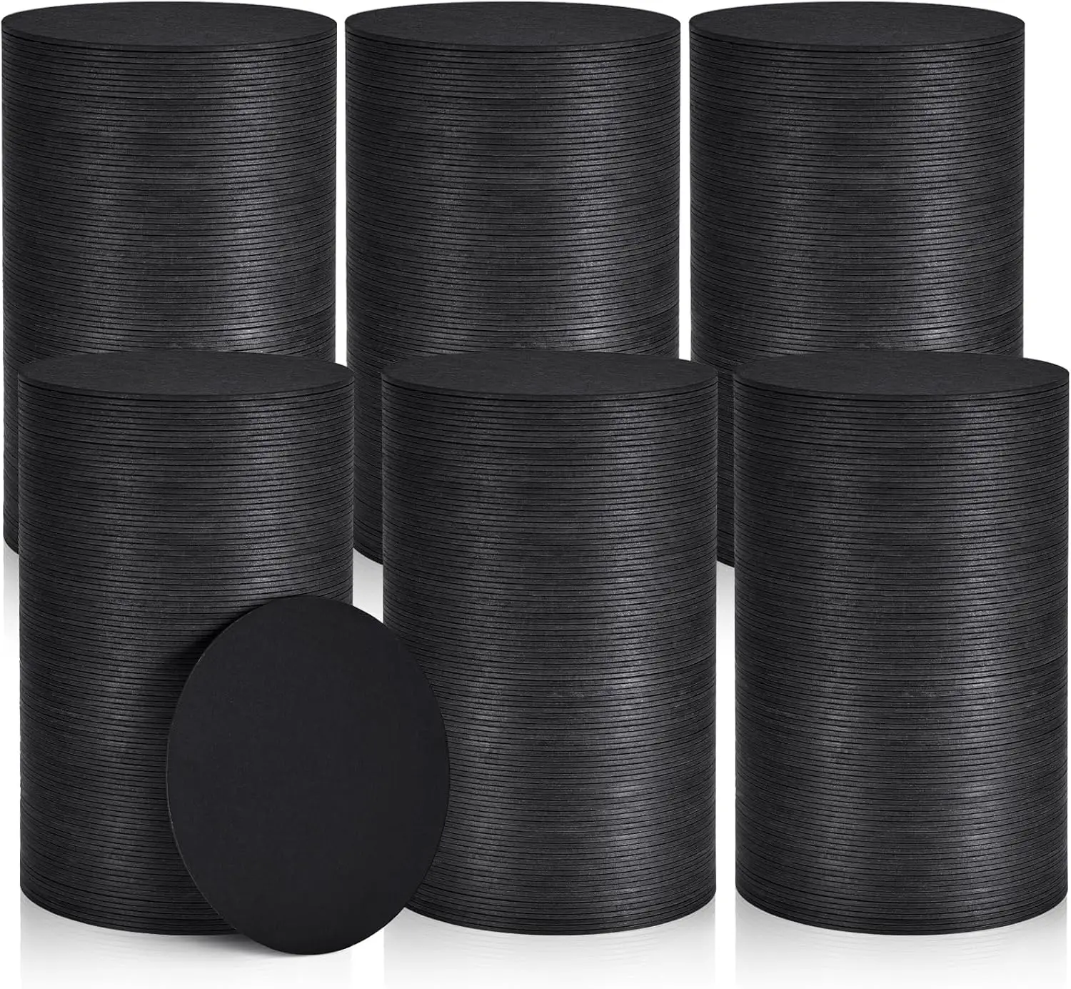 

600 плотных бумажных подставок для чашек толщиной 1,5 мм, круглые, 4 дюйма, впитывающие, для поделок, свадебных подарков и вечеринок