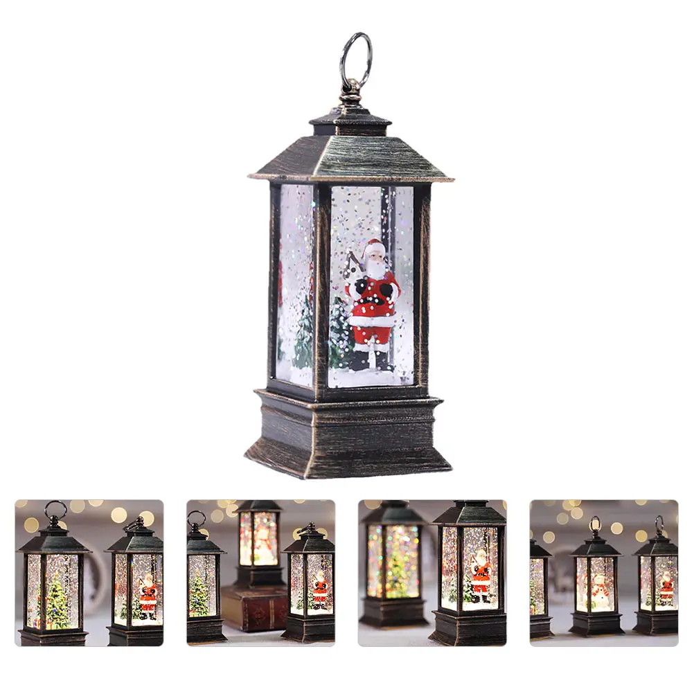 

Indoor Christmas Lanterns Tabletop Decoration Shine Portable Festival Lamp Decorations
