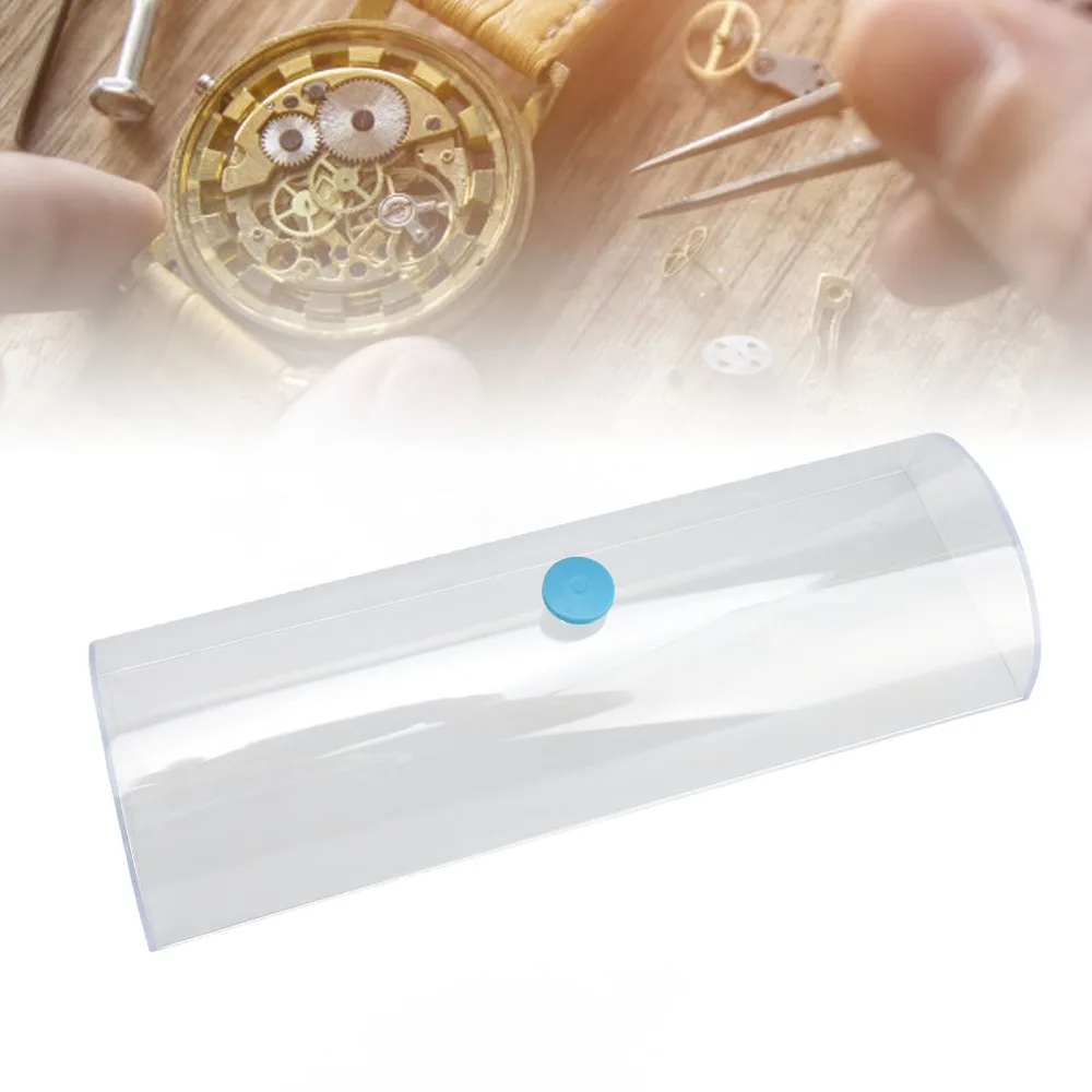 Length 30cm 20cm Watch Movement Dust Cover Transparent Acrylic Watch Parts Dust Guard Watchmaker Dust Tray