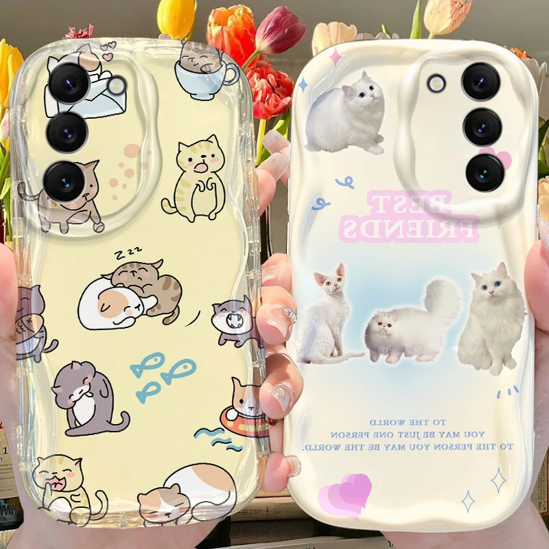 

Чехол Coffee Cup Cat для Samsung Galaxy A53 A50 A50S A36 A35 A34 A32 A30 A26 A25 A24 A20 A16 A15 A06 A05S A05 M55 M35 5G Cover