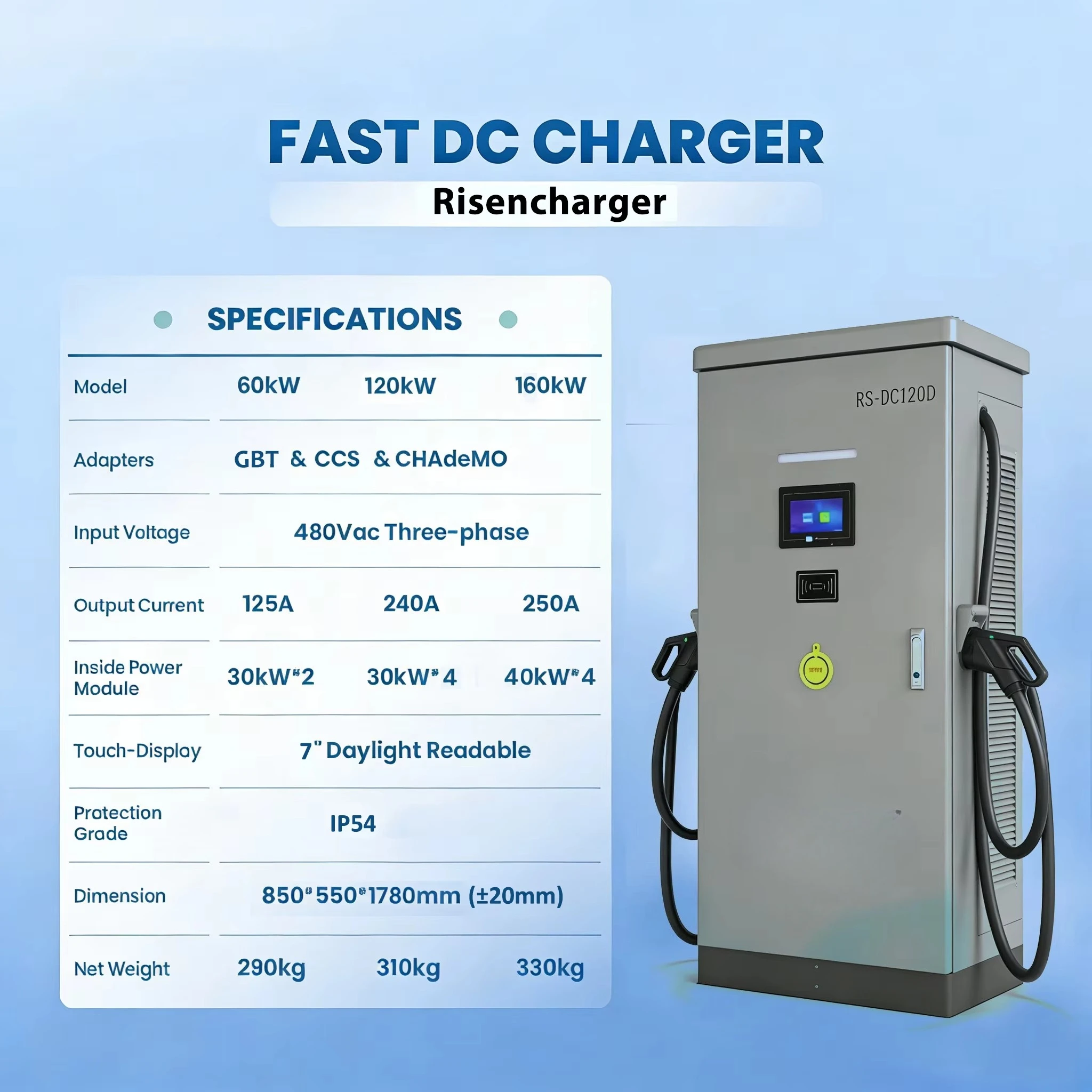 Зарядные станции постоянного т – обзор и цена Ev Charging Station 60Kw Dc Fast