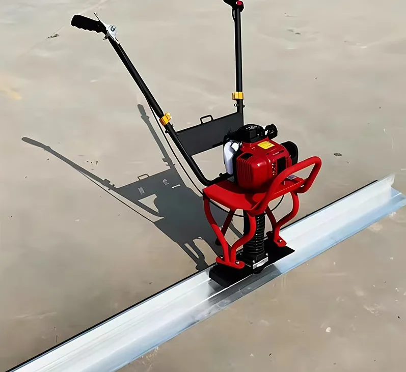Concrete Floor Vibratory Handheld Electric Concrete Level Vibrating Screed Ruler - view 5