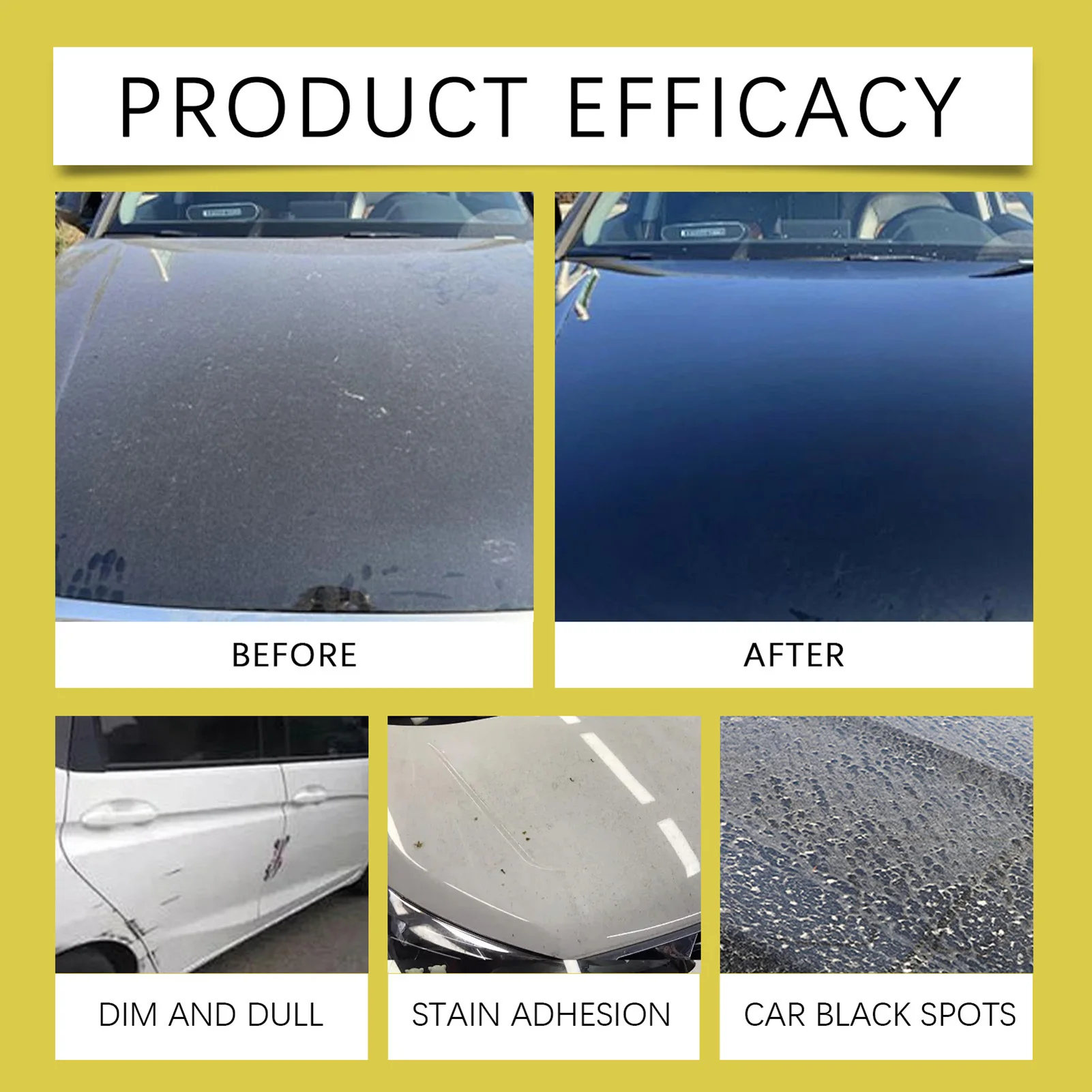 

237ml Car Nano Coating Spray Quick Polish Renewal for Auto, Hydrophobic Protective Coating Vehicle Gloss Enhancer Tools