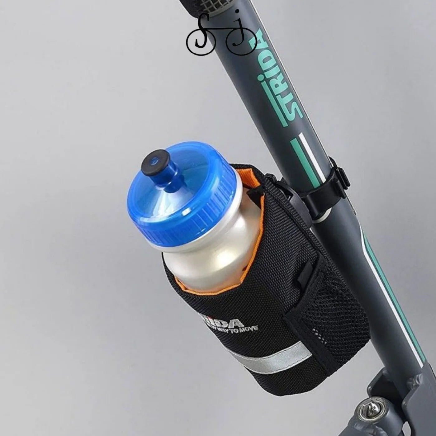 

STRiDA Bicycle Water Bottle Bag Bike Water Bottle Holder ，Road MTB Waterproof Bike Bottle Cage, Lightweight 105g