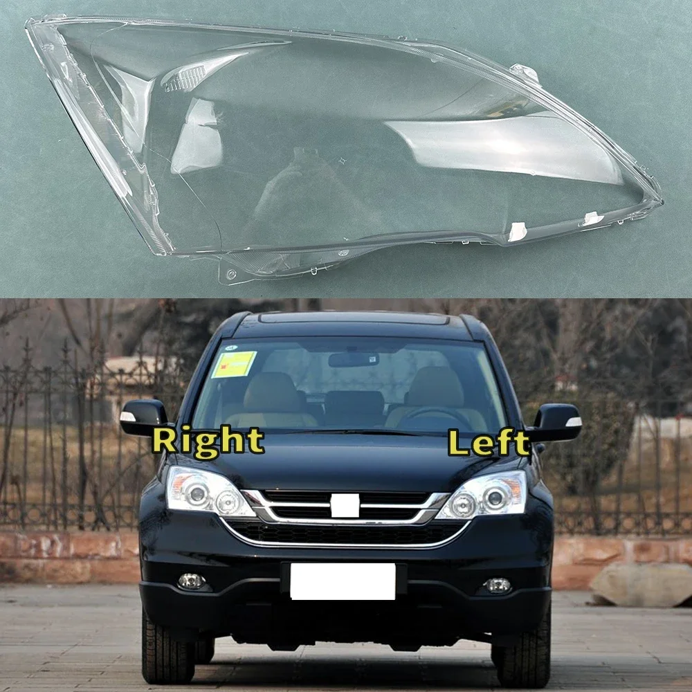 

For Honda CRV 2007-2011 Front Headlight Cover Transparent Lamp Shade Headlamp Lamp Shell Replace Original Lampshade Plexiglass