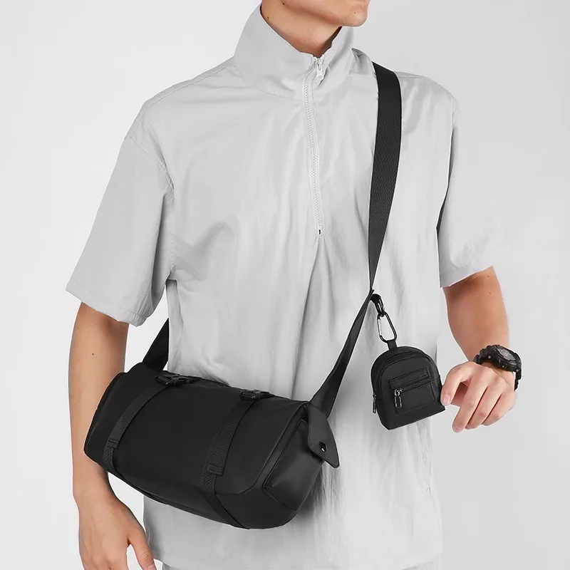 

Nylon Shoulder Crossbody Bag for Men 2025 Brand Japanese Cell Phone Bags Waterproof Man Casual Handbags Travel Murse