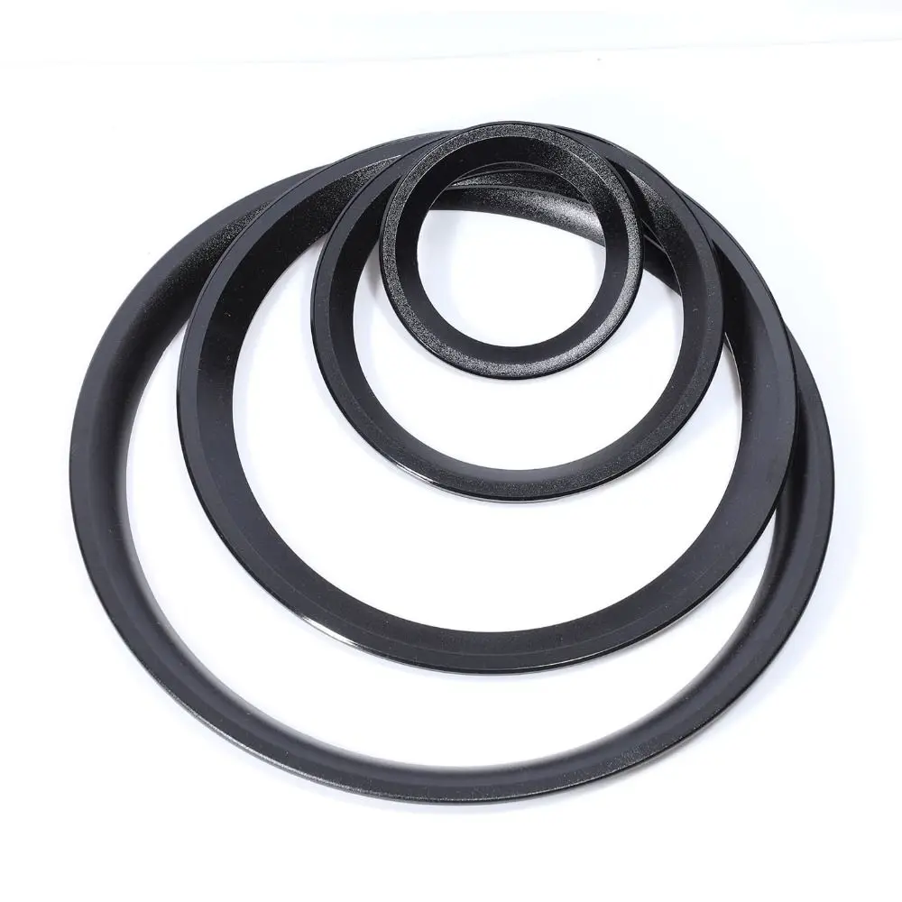 Grille Bezel Plastic Speaker Trim Ring 3/4/5/6.5/8 inch Black Silver Gold Speaker Bezel Plastic Speaker Grille