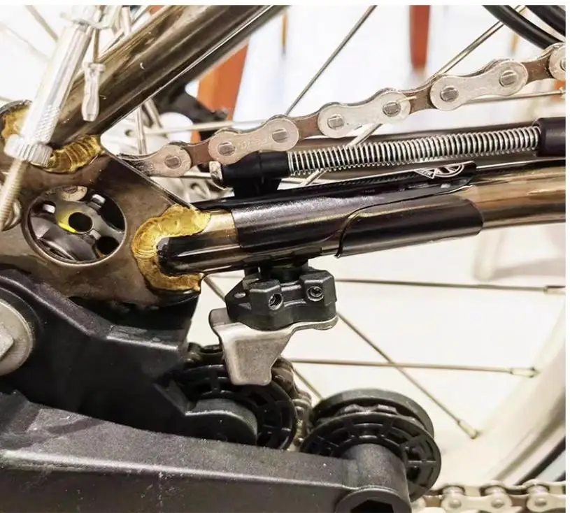 Litepro Für Brompton Fahrrad Tretlager Schutz Aufkleber Klapp Fahrrad Hinterradgabel Schutz Blatt – Detail 23