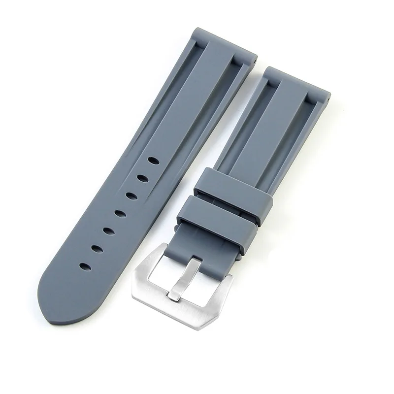 20 22 24 26 мм силиконовый ремешок для часов, сменный ремешок для спортивных часов, универсальный ремешок для часов, аксессуары для часов с инструментом