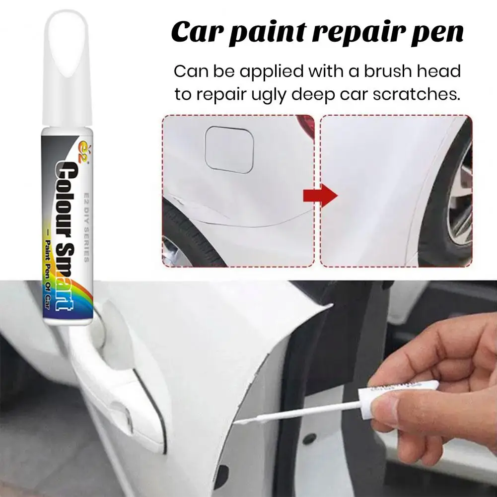 12ml Car Paint Pen Scratch Remover Pen Premium Scratch Repair Liquid Color Match Car Touch-up Paint Brush Auto Repair Tool