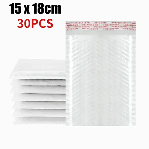10-50Pcs Bubble Envelopes White Foam Shipping Bags Poly Bubble Mailers Pad Self Seal Packing Bags 11cm 15cm 23cm Wholesale - Image 9