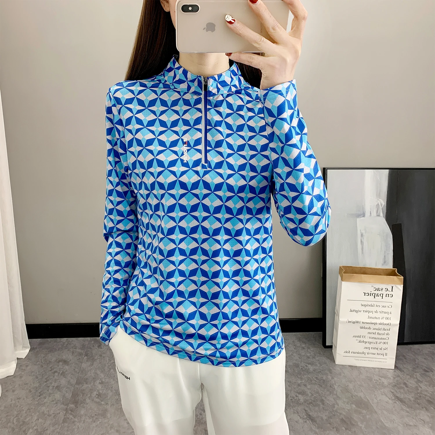 2023 Women's  Fashion Long Sleeve T-Shirts Quick Dry   Casual Urban Outdoor Clothing Hiking Fishing  Running Shirt Sweatshirt